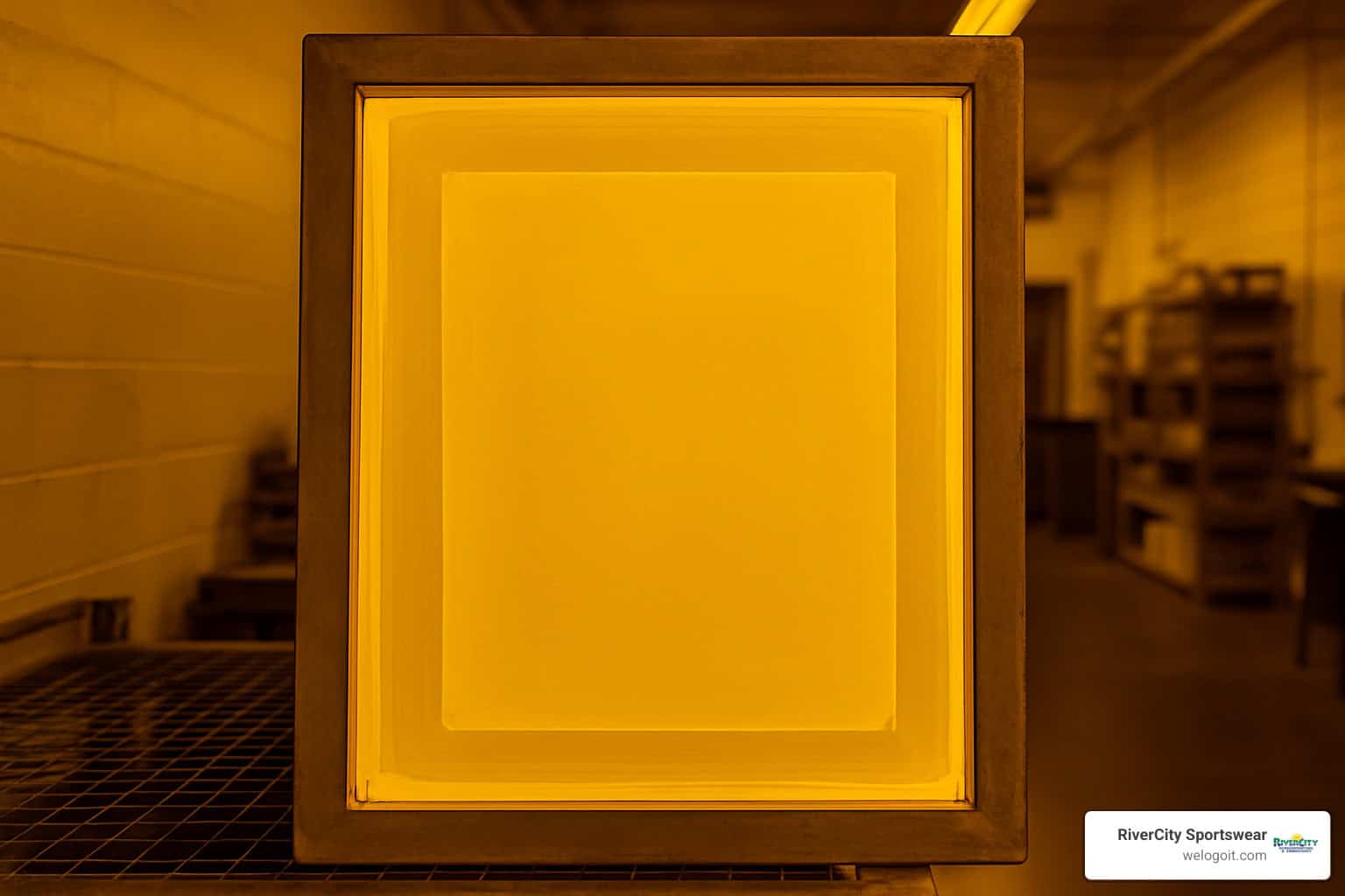 coated screen under yellow safe light - materials used in silkscreen printing coated screen under yellow safe light - materials used in silkscreen printing